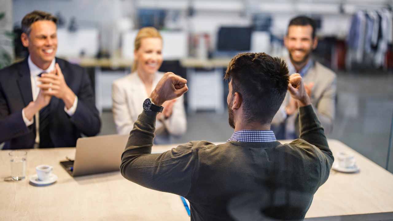 successo lavoro segno