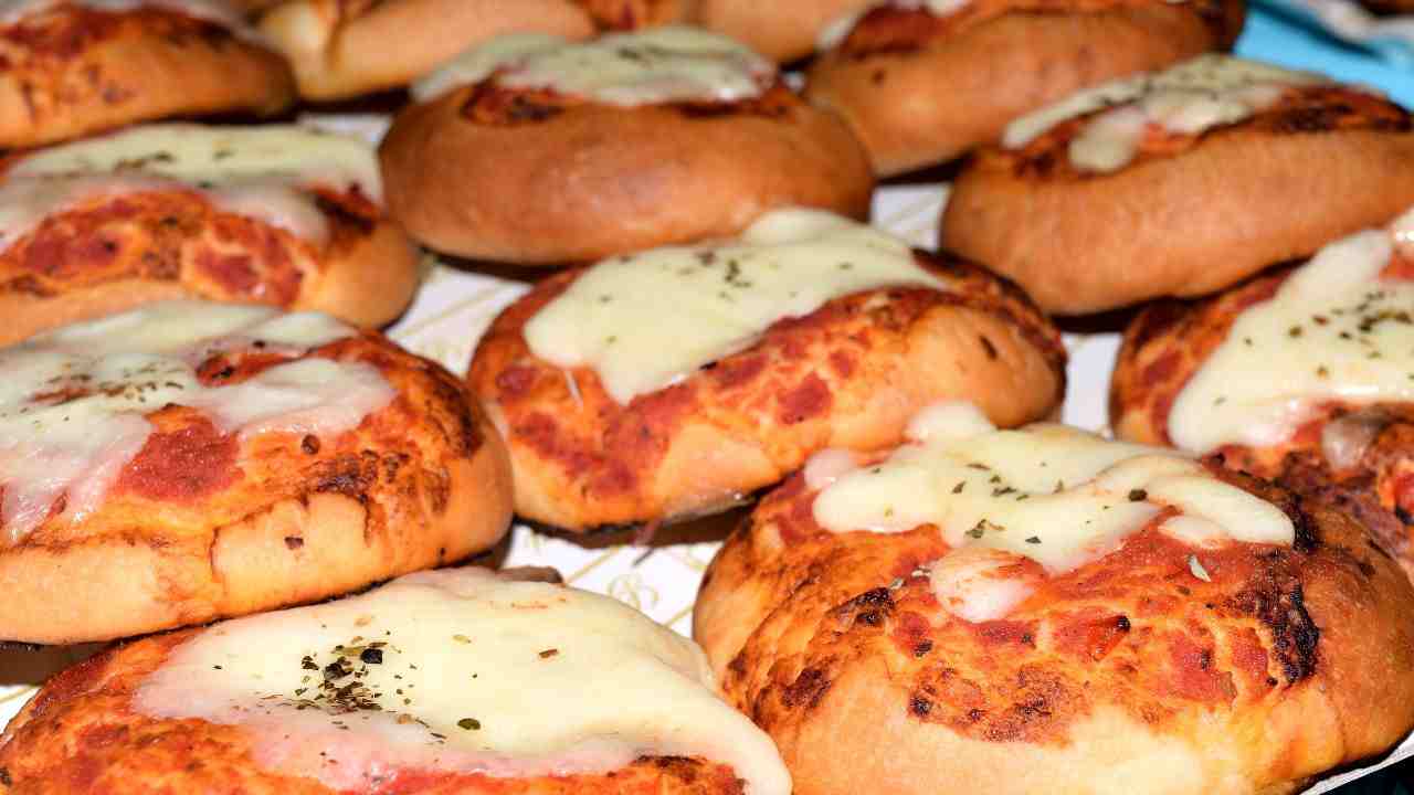 Pizzette senza lievito