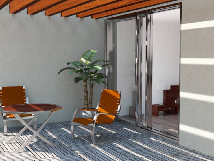 piantine sul terrazzo