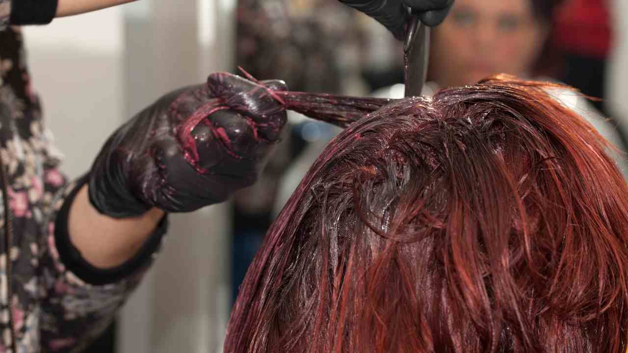 togliere tracce tintura