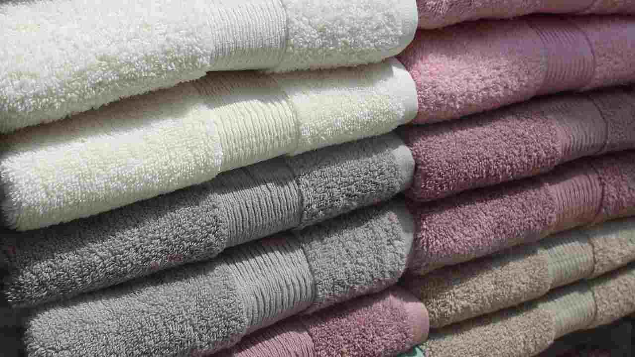 Asciugamani morbidi profumati