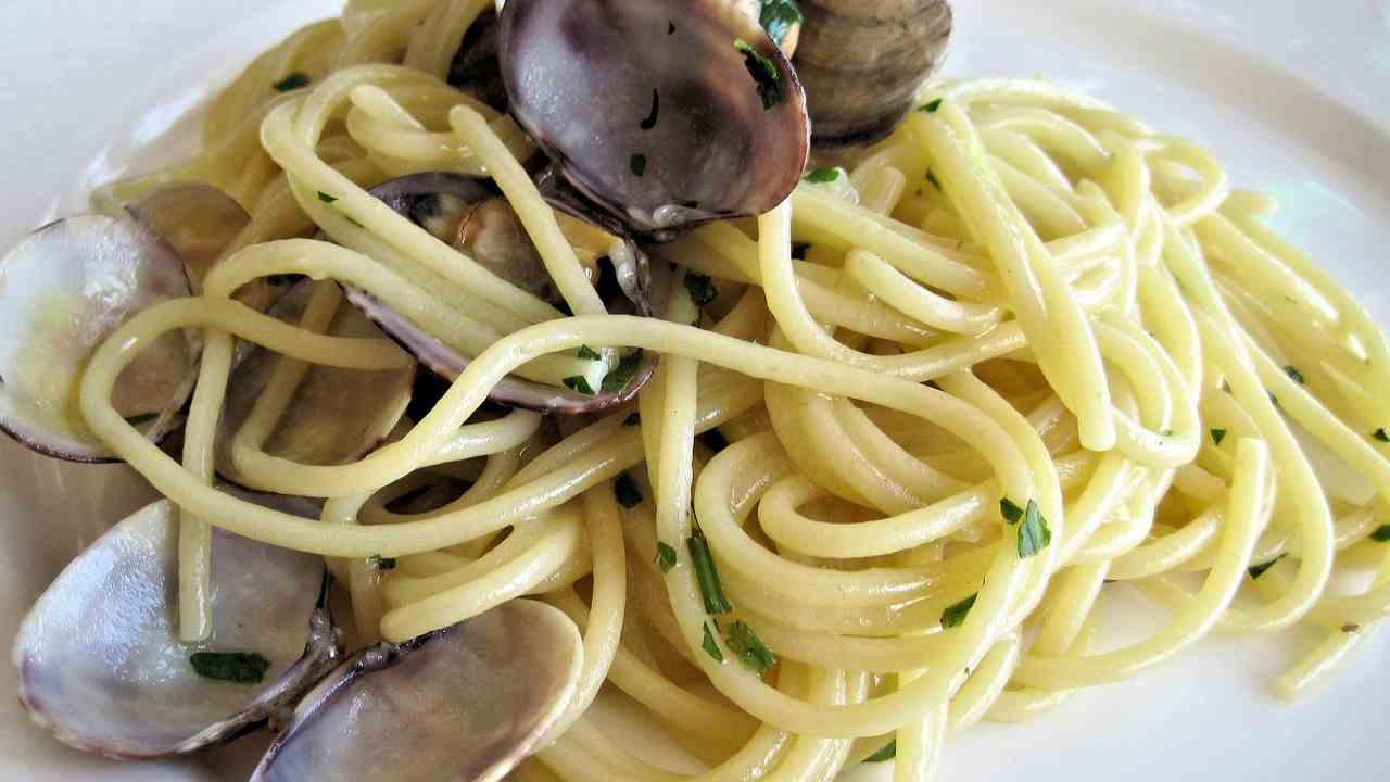 Spaghetti con le vongole