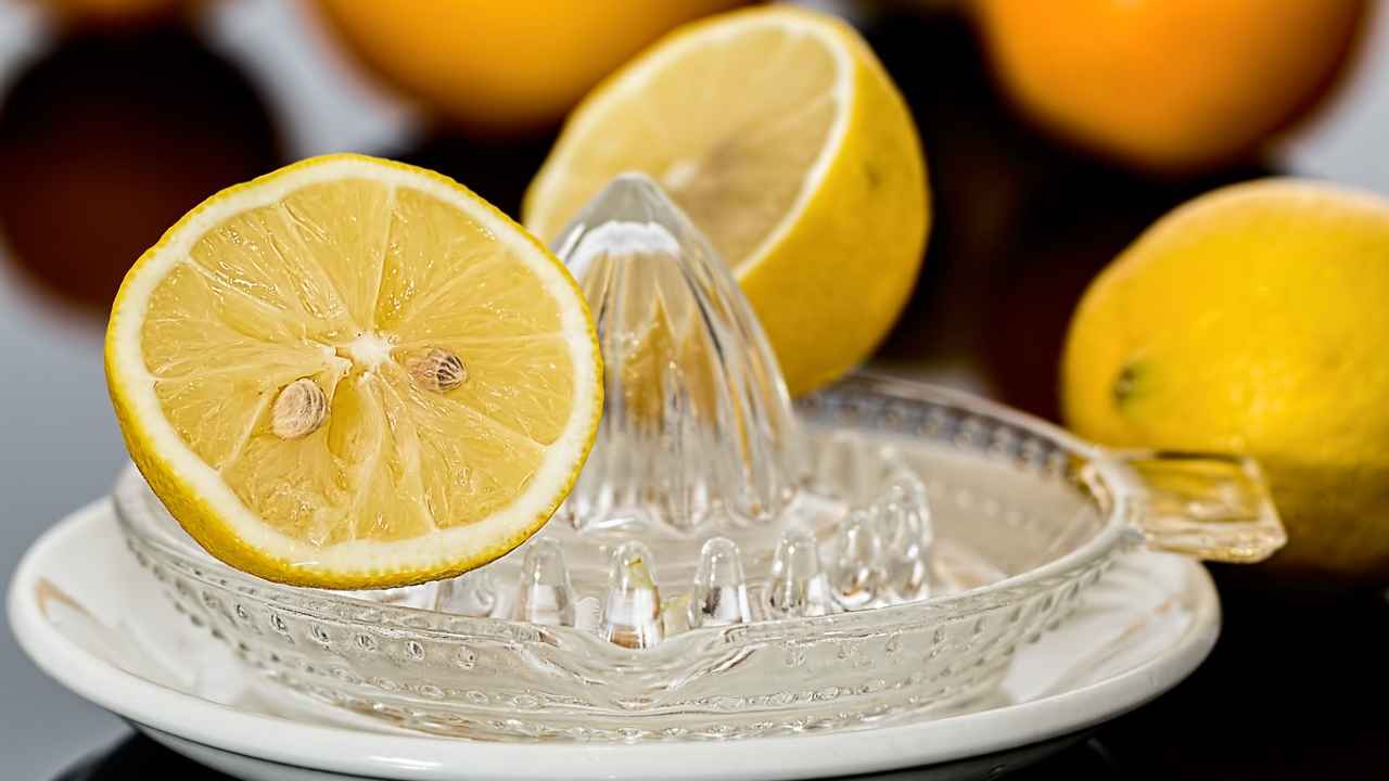 Succo limone lavatrice