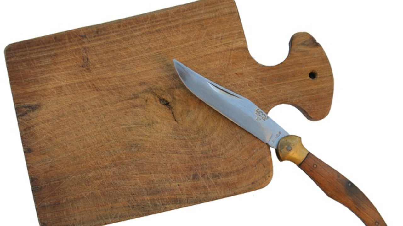 tagliere legno igienizzare