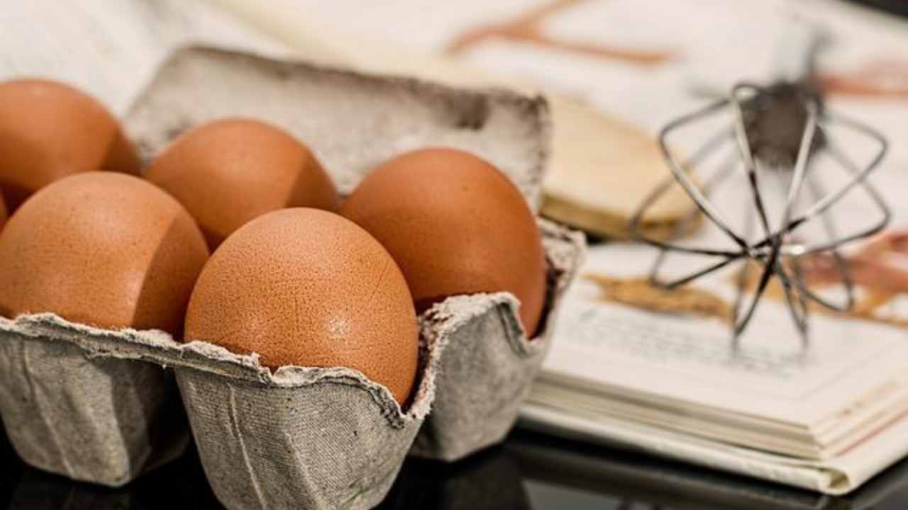 dove conservi uova