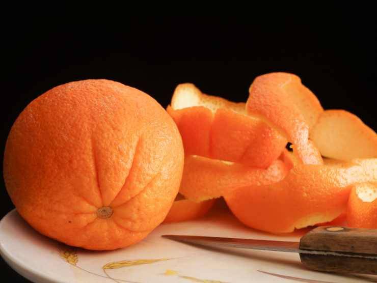 bucce arancia trucchetto