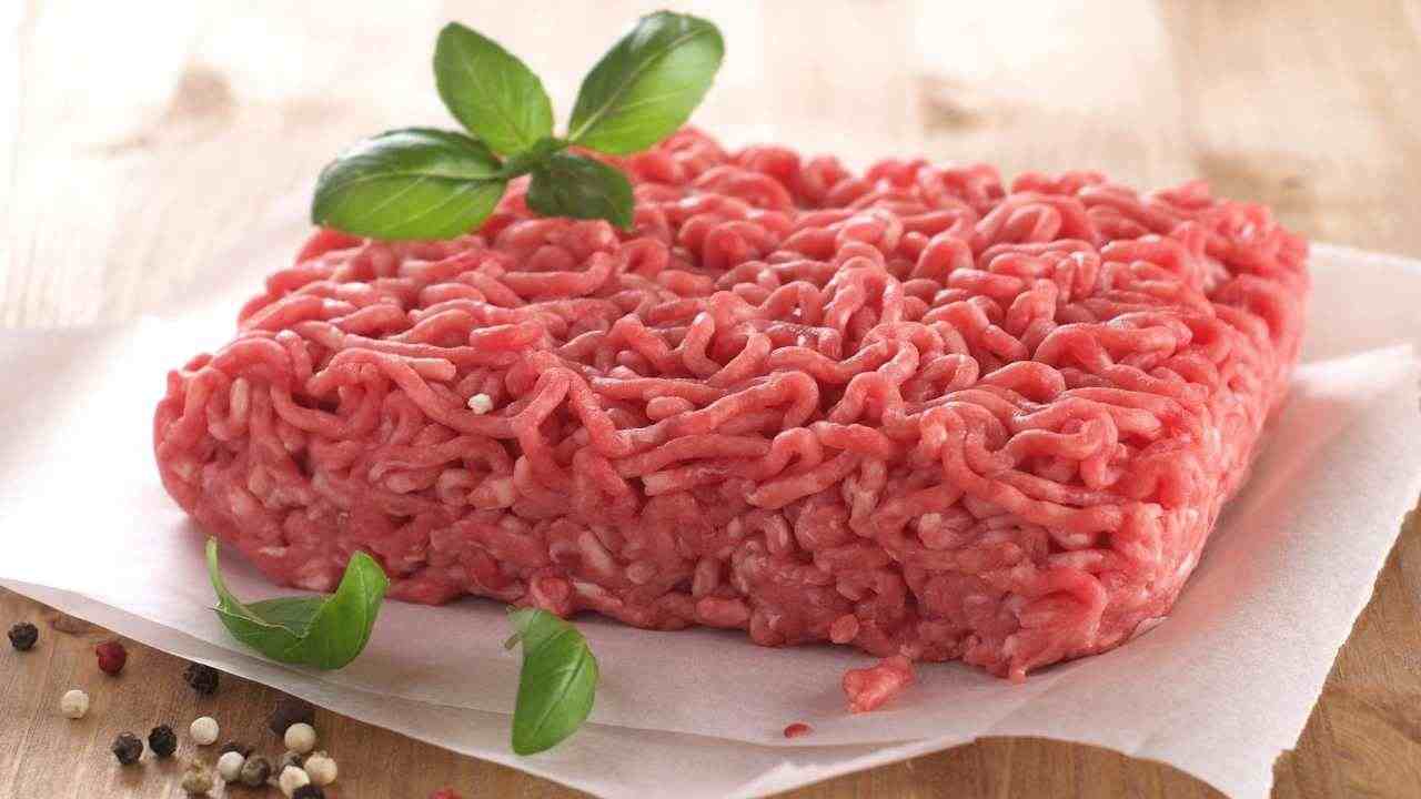 carne macinata da consumare 