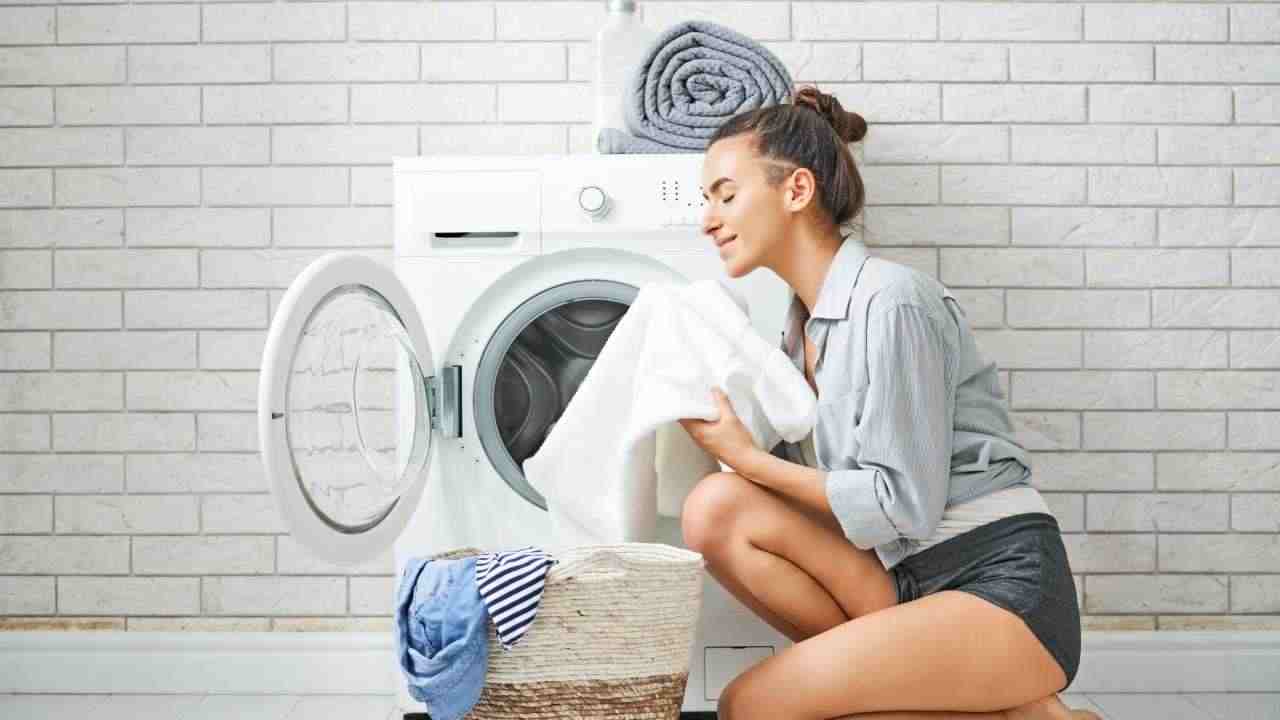 bucato profumato pulito