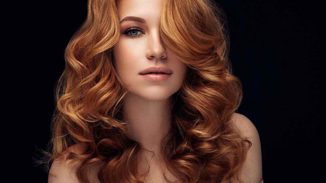 make-up capelli rossi