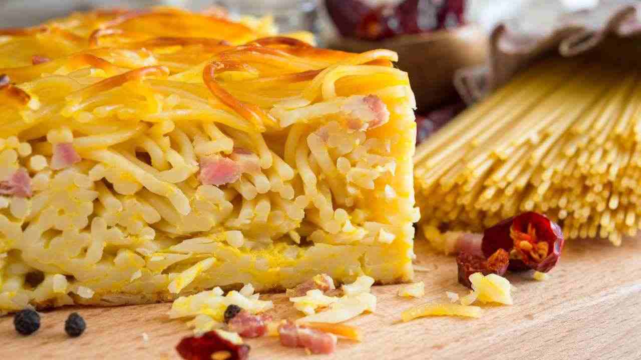 frittata di maccheroni