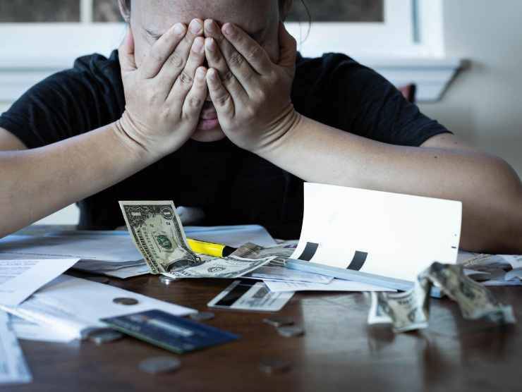 segno perdita denaro