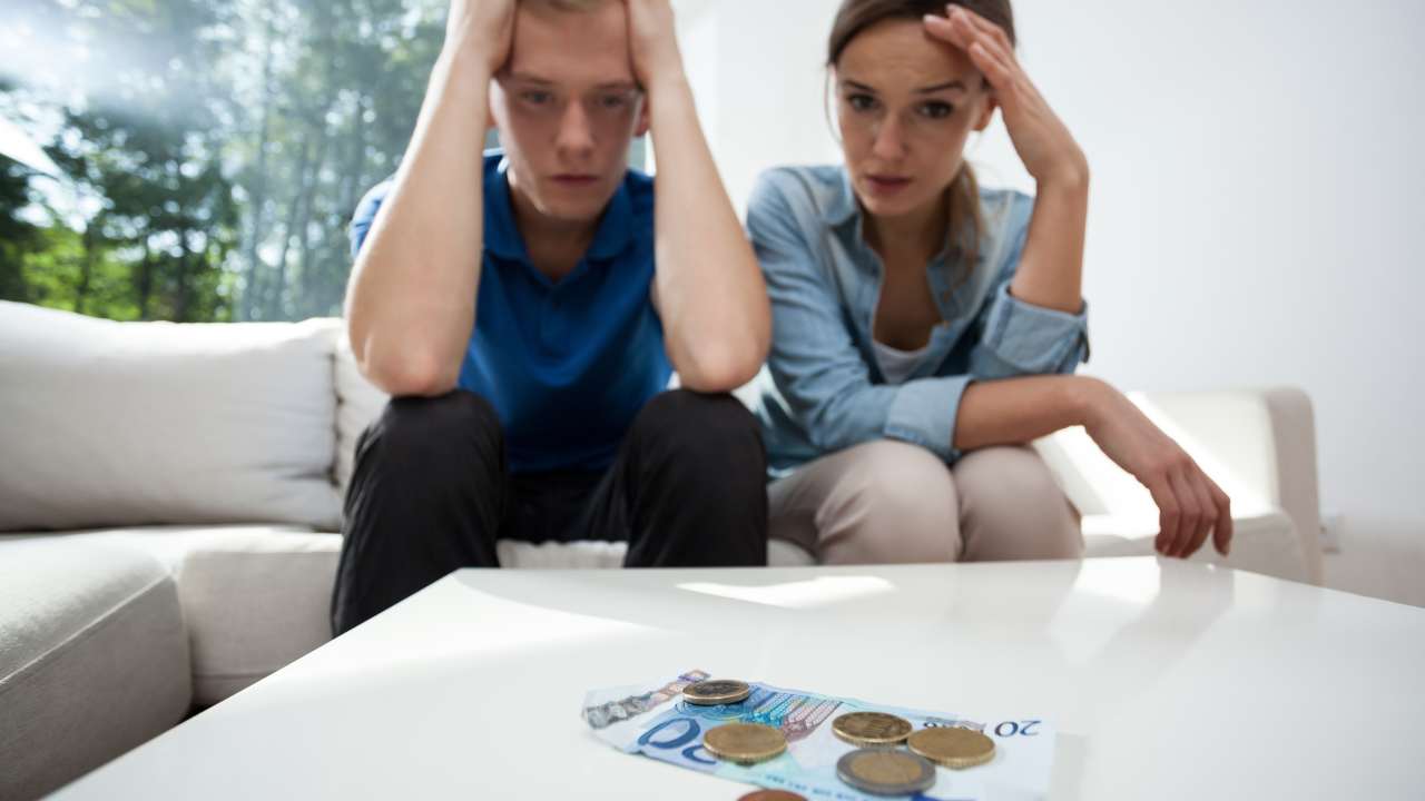 finanze in difficoltà