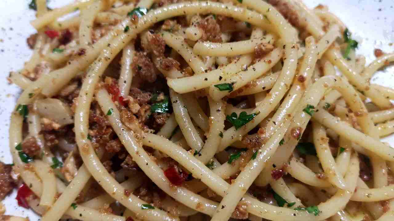 spaghetti di zia Caterina