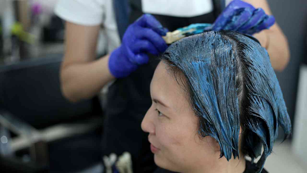 macchie tintura pelle