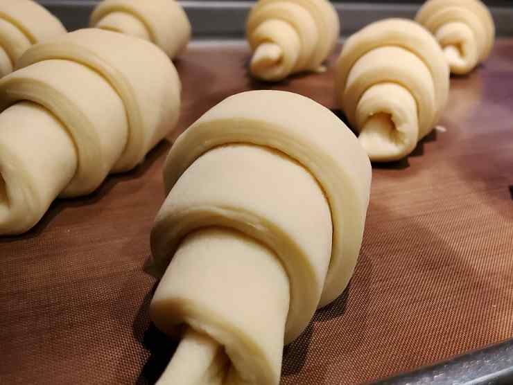 Croissant fatti in casa