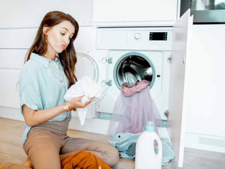 lavatrice panni