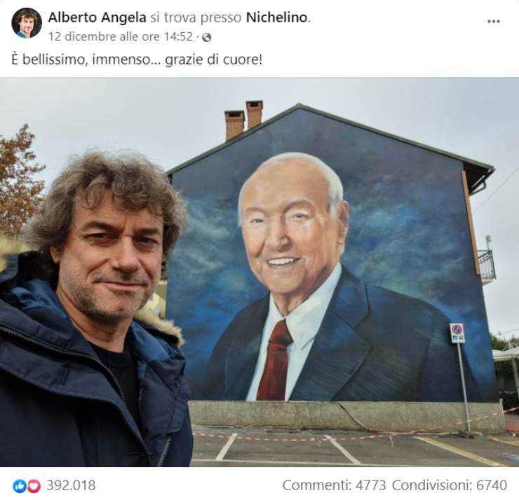 Alberto Angela splendido gesto