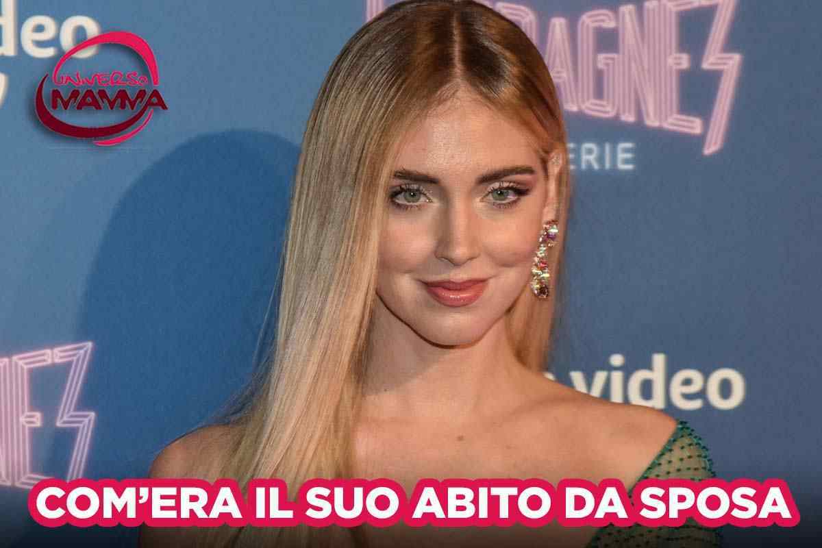 foto vestito sposa Chiara Ferragni