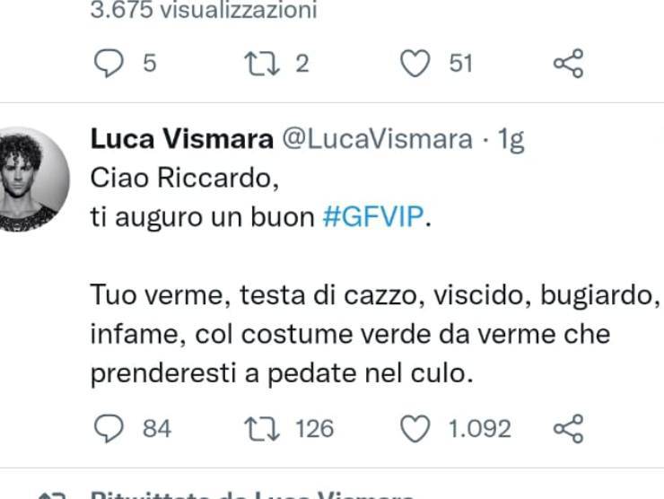 commento contro riccardo fogli