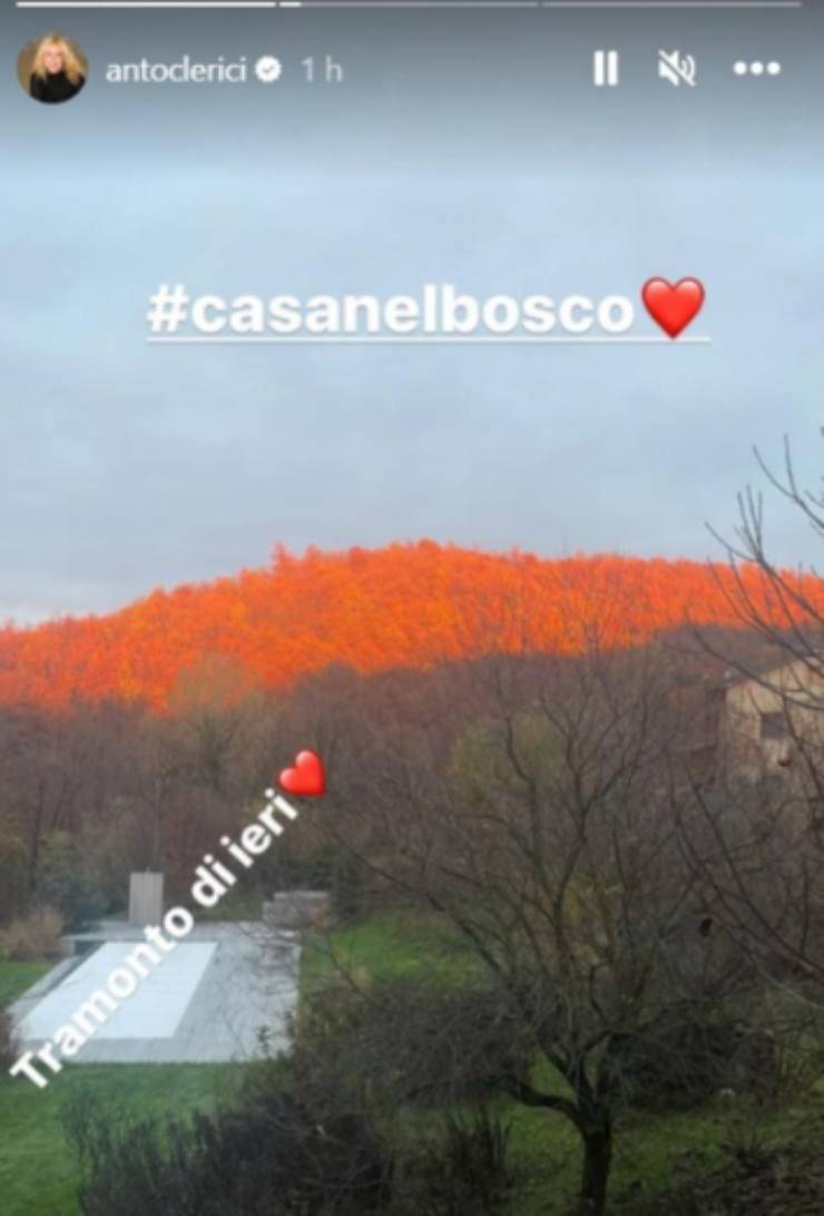 antonella clerici casa