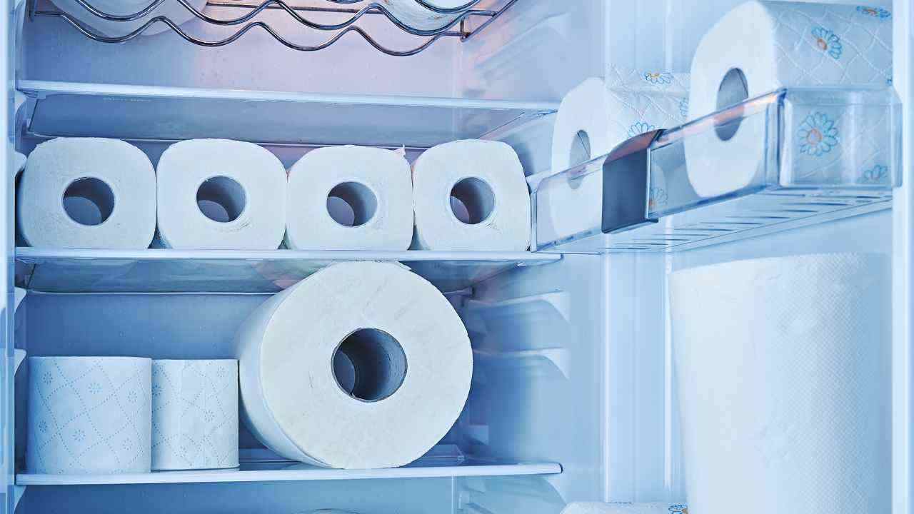 carta igienica frigo