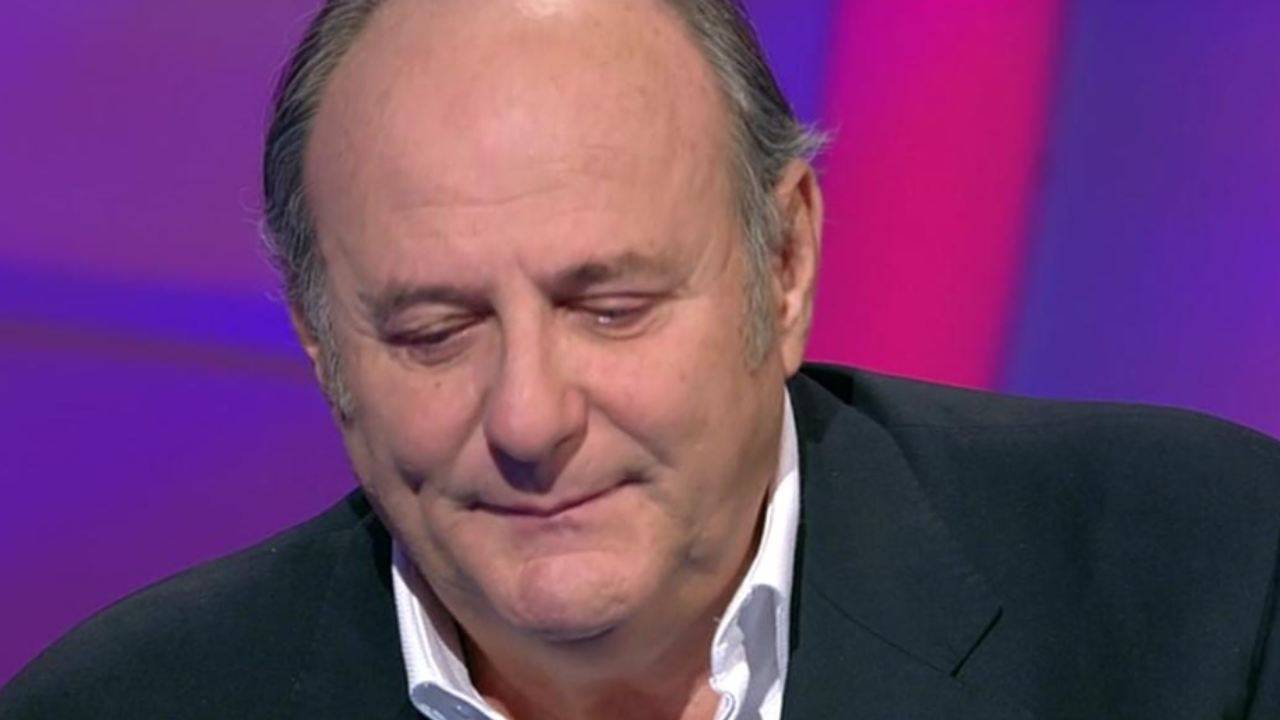 gerry scotti lacrime