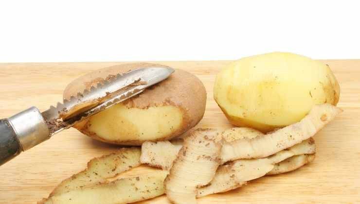 utilizzi bucce patate