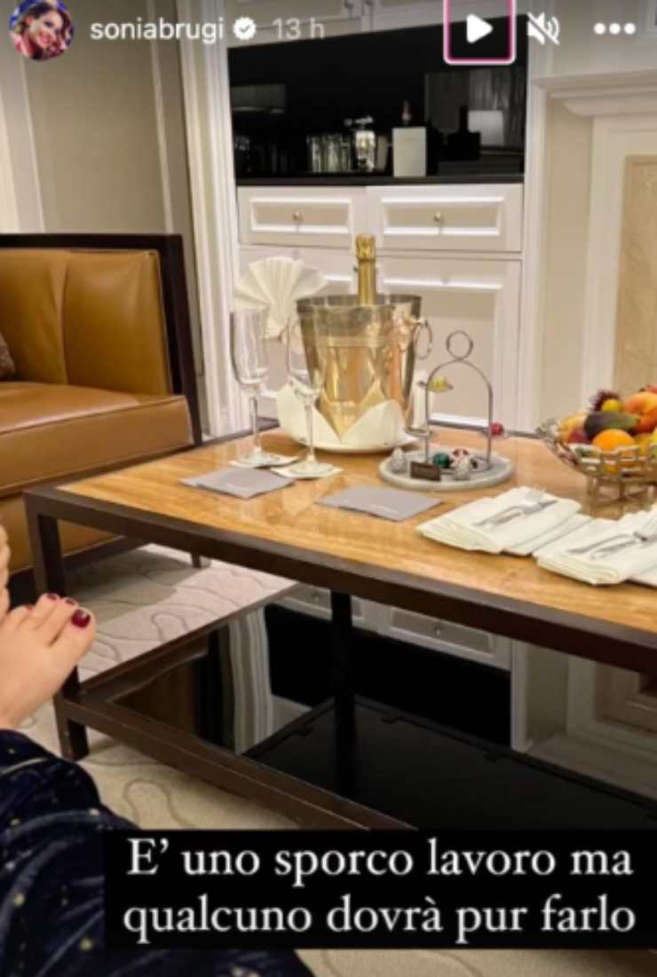 sonia bruganelli story instagram