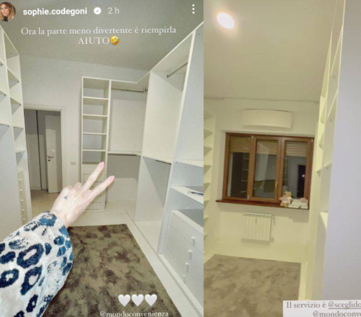 sophie cabina armadio casa