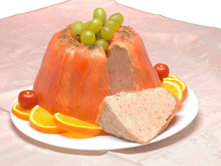 Natale antipasto salmone