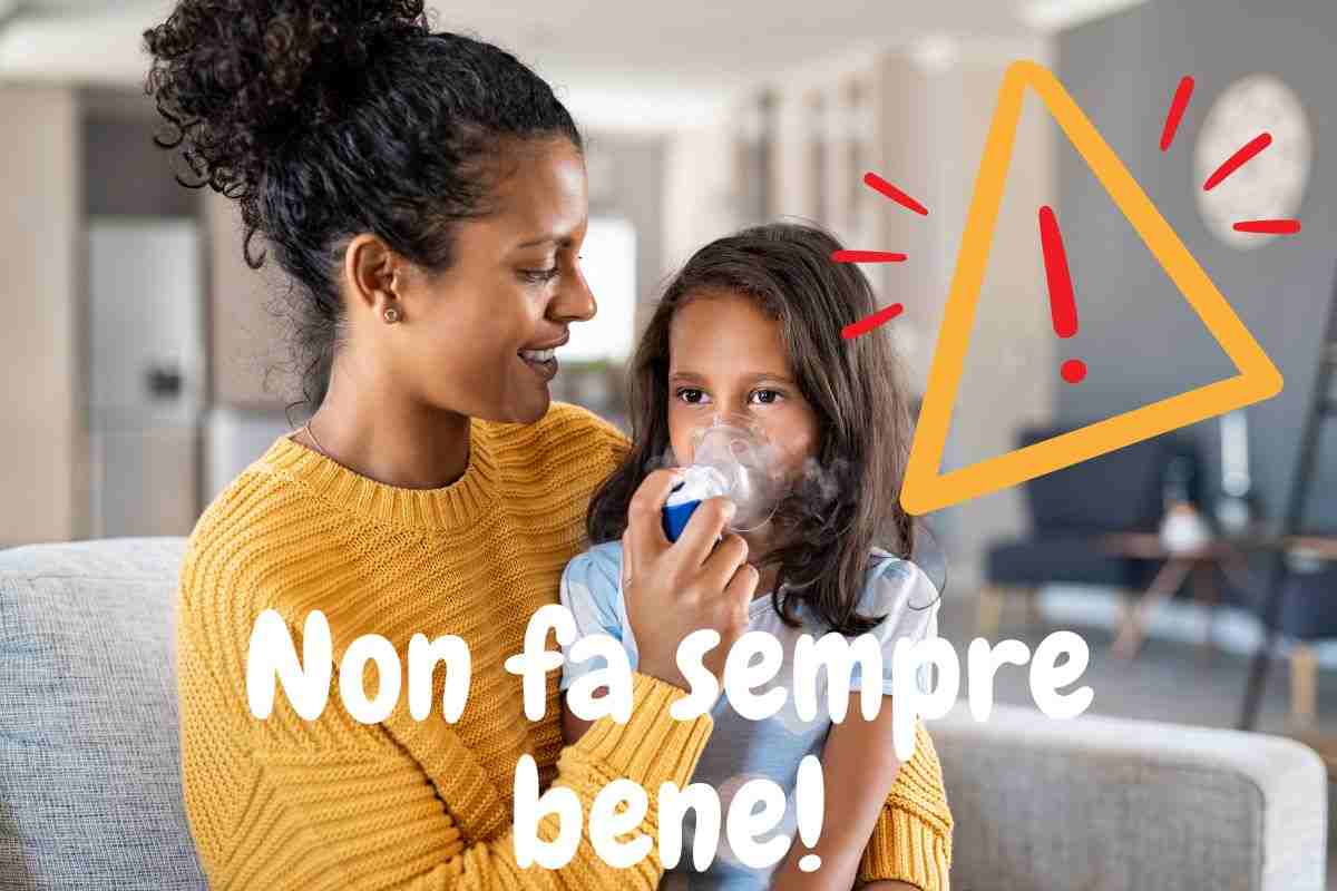 Attenzione all'aerosol per i bambini