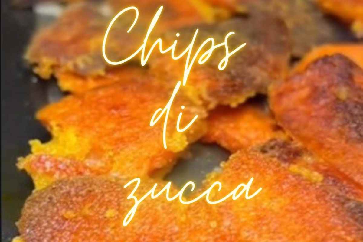 Chips di zucca ricetta