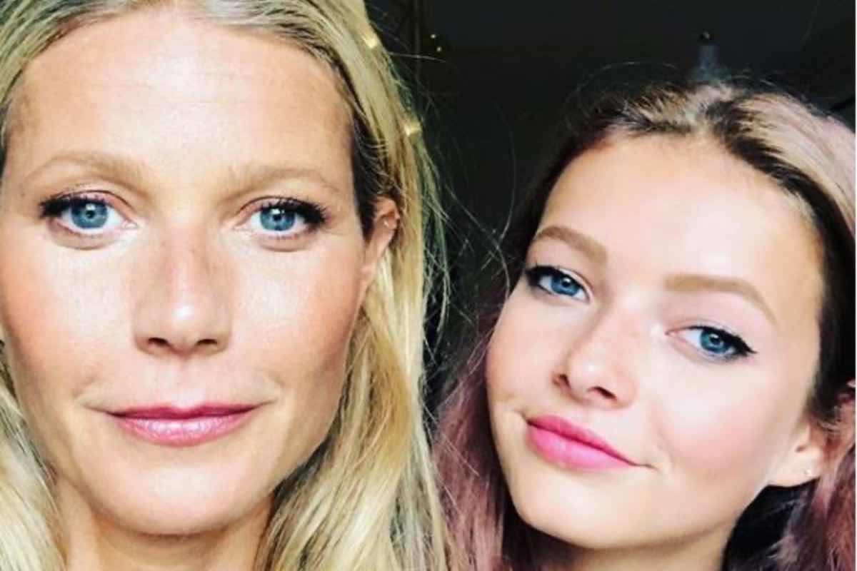 Gwyneth Paltrow con la figlia Apple