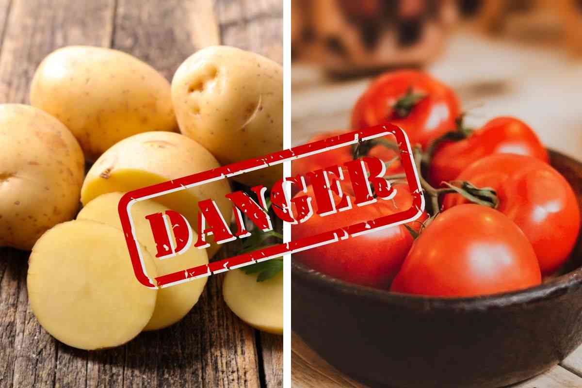 Patate e pomodori rischiosi 