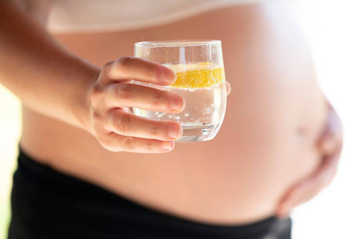 acqua limone gravidanza future mamme