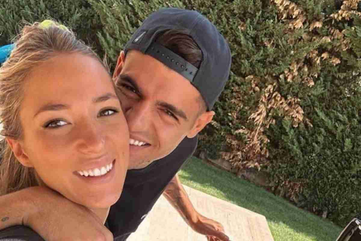 Alice Campello e Alvaro Morata sorridenti