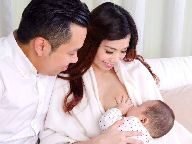 famiglia allattamento