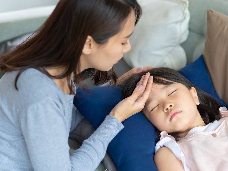 rimedio bambina malata