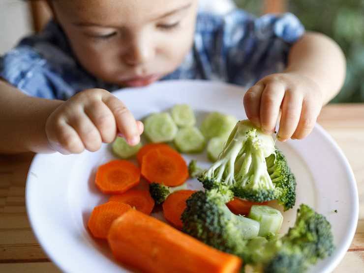dieta verdure bambini