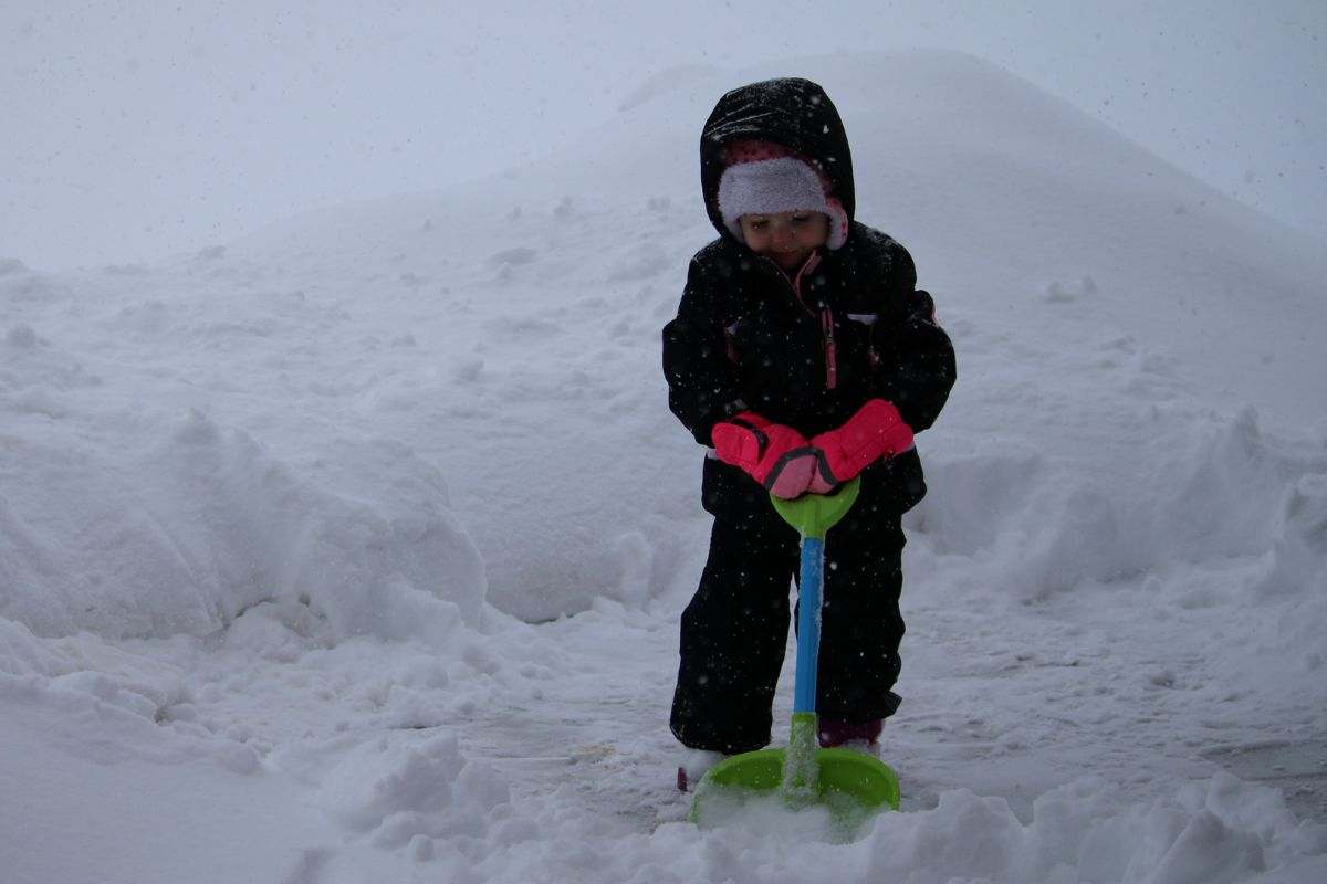 bambini neve indumento indispensabile