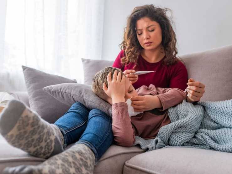 mamma figlio lavoro