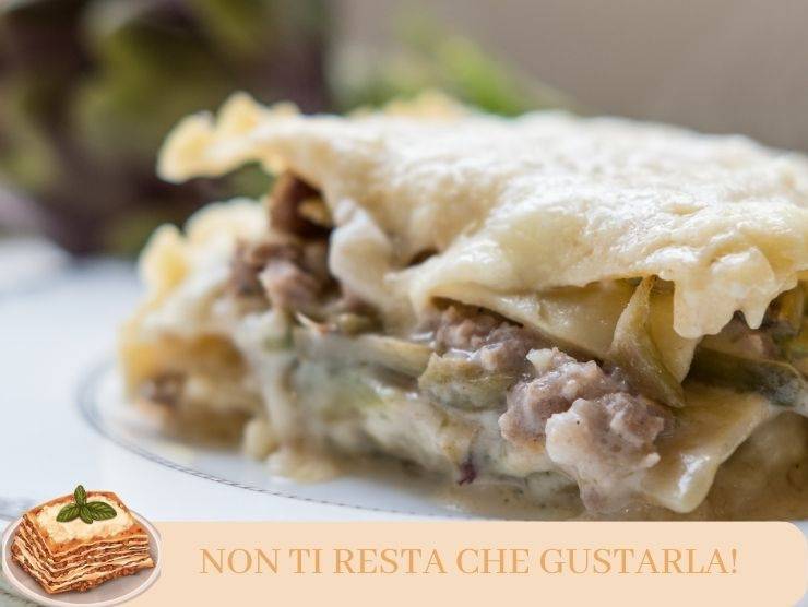 lasagna ai carciofi