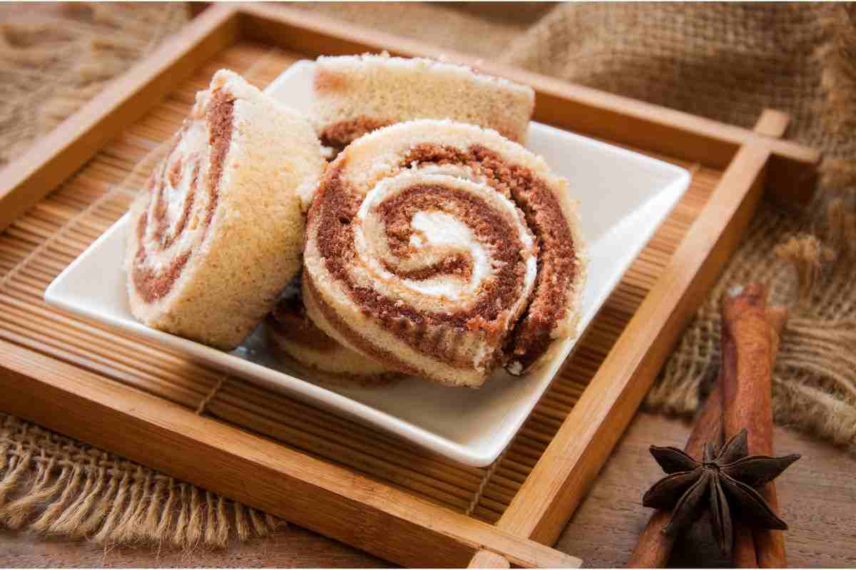 Rotolo cookies alla nutella