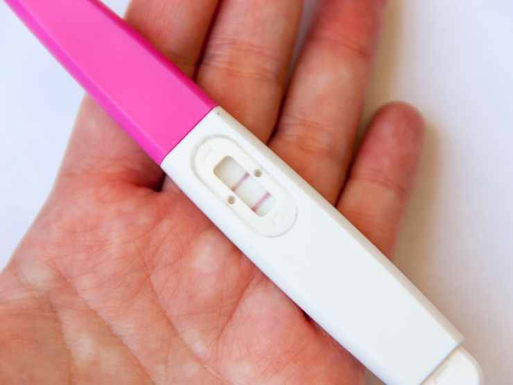 test gravidanza positivo
