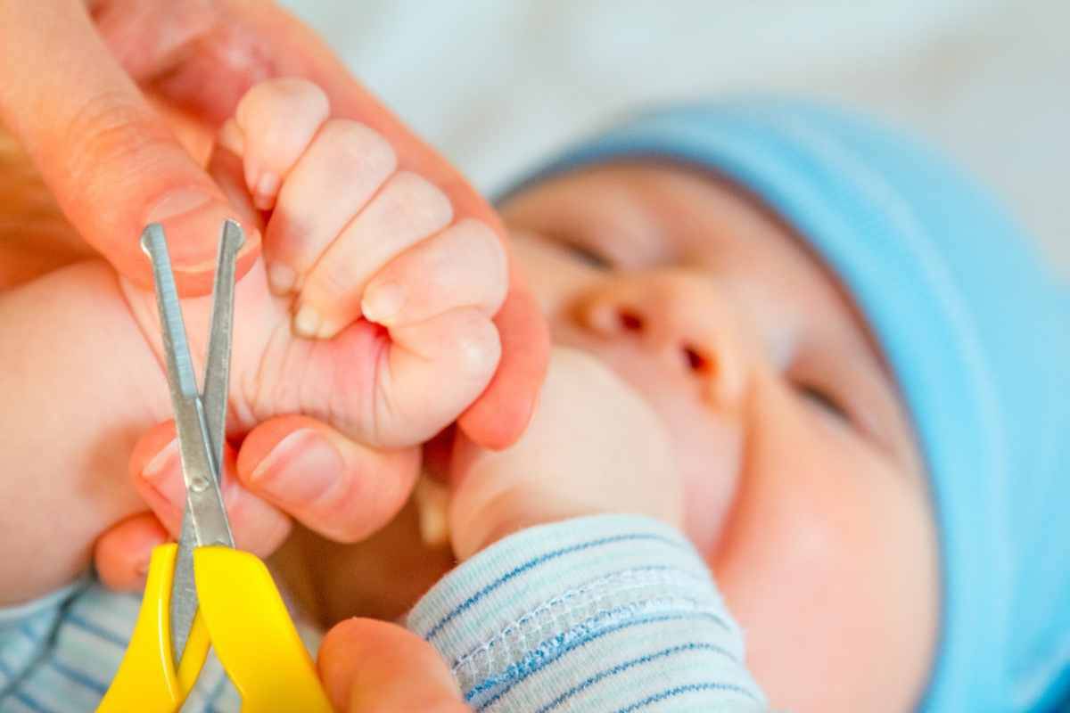 come tagliare unghie neonato importante