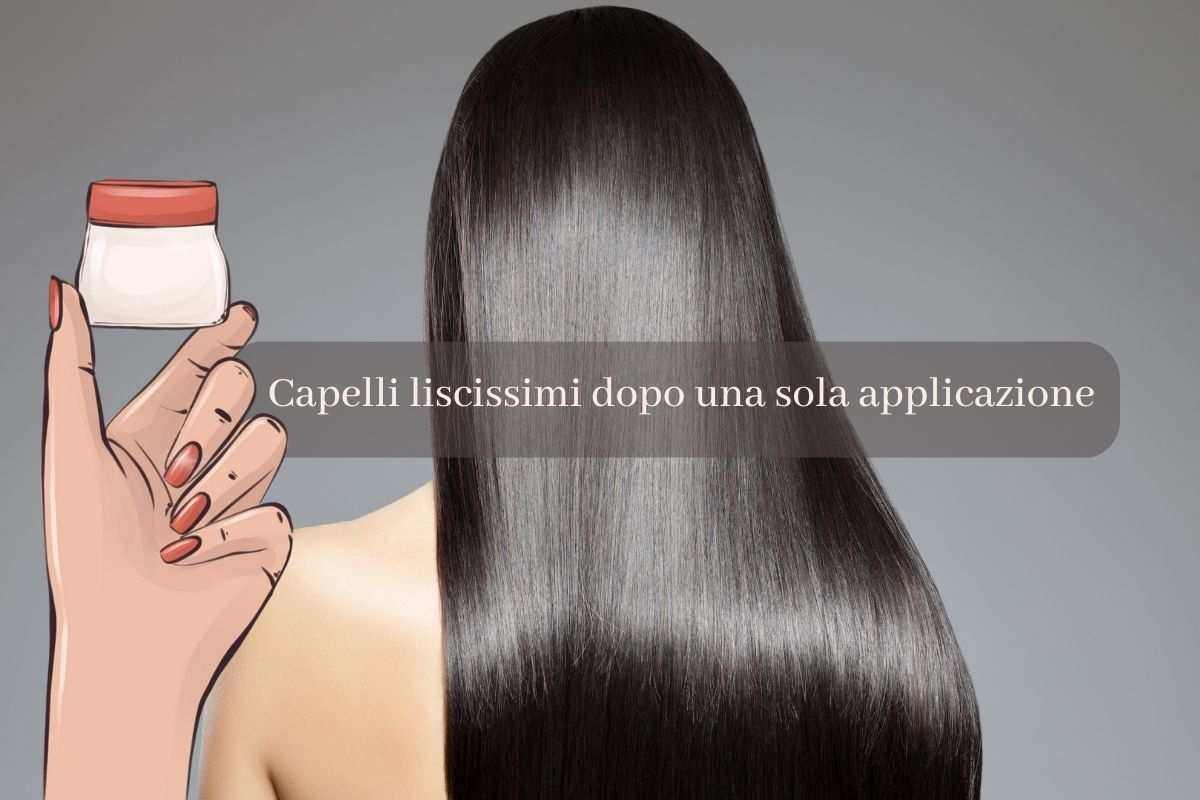 capelli lisci trattamento