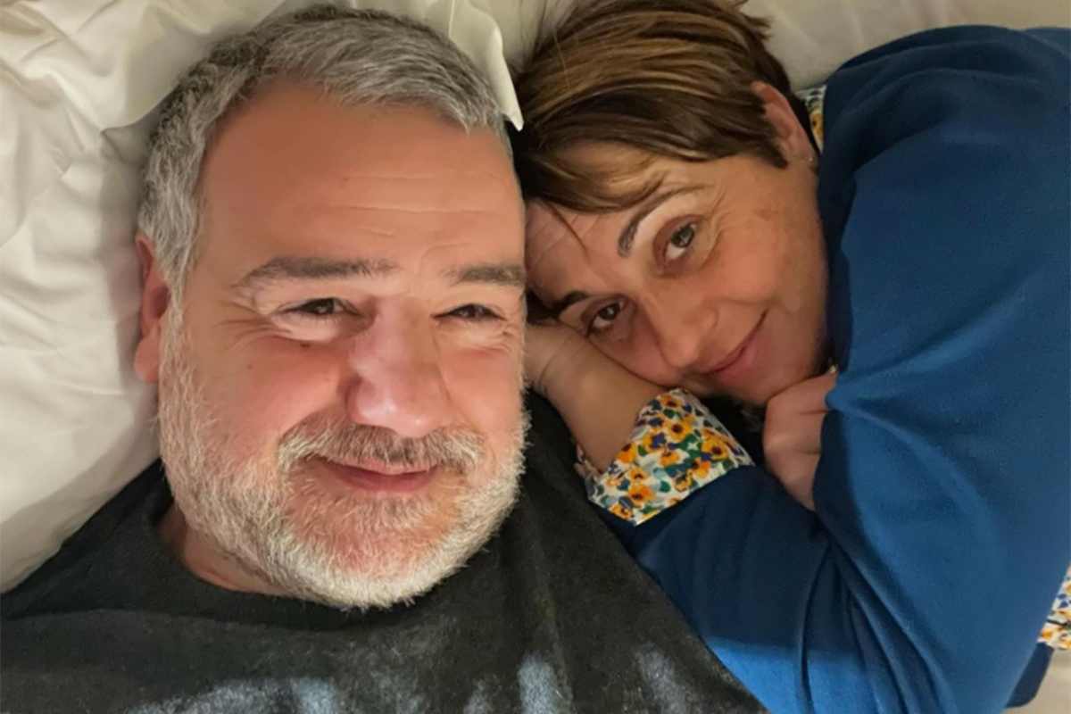 Benedetta Rossi e il marito Marco