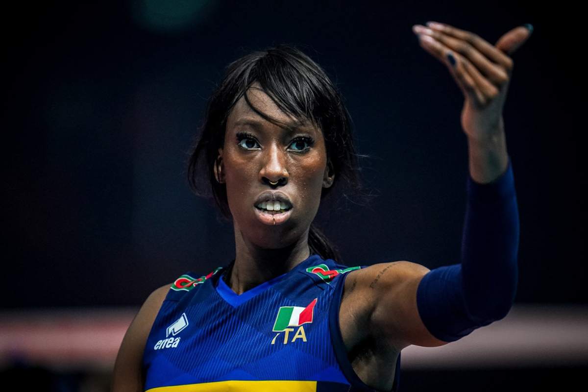 La campionessa di volley Paola Egonu