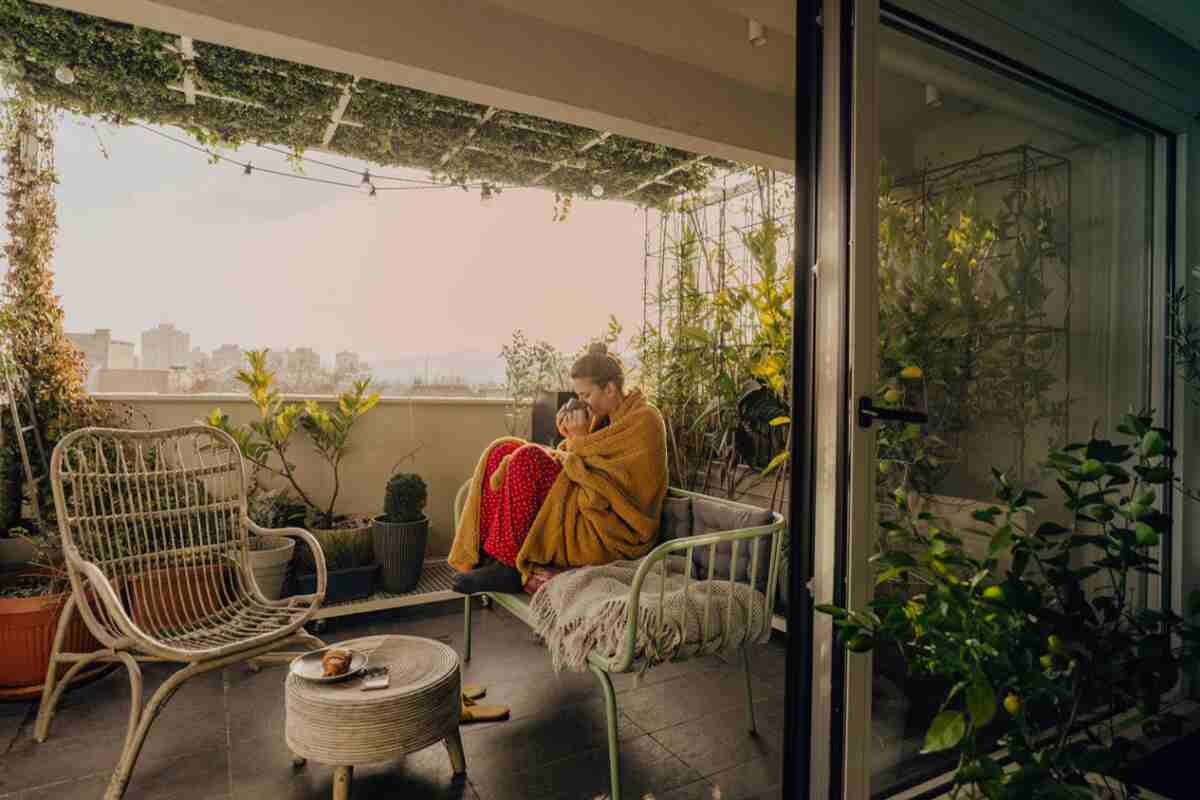 Sfruttare al meglio il proprio terrazzo anche in inverno