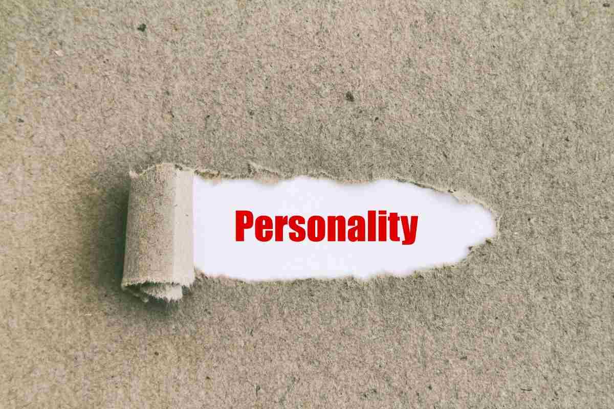 test della personalità carattere